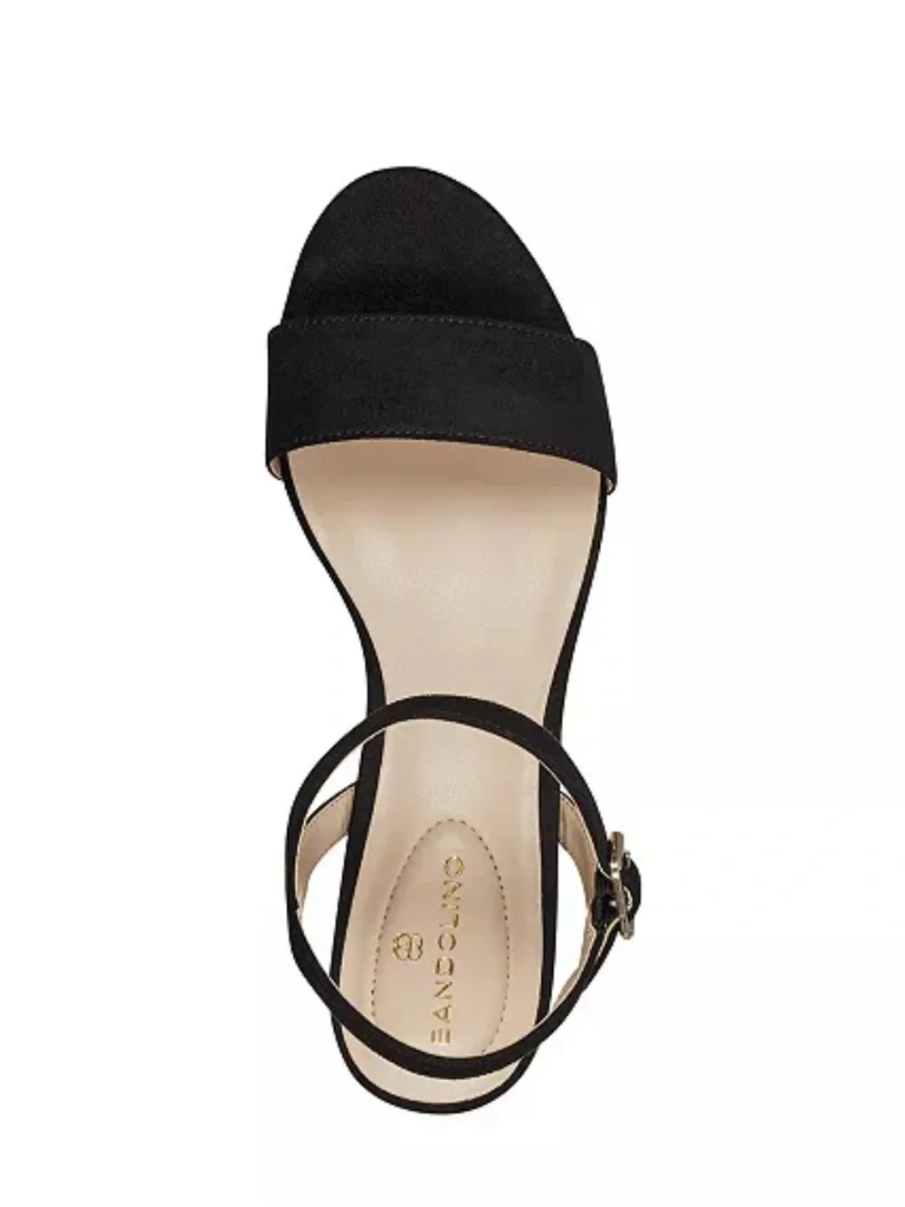 New Bandolino Women's Pennie Block Heel Platform Dress Sandals size 9